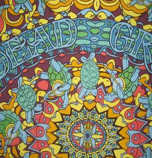   Grateful Dead Terrapin Dancing Turtles Large Wall Tapestry 90X60