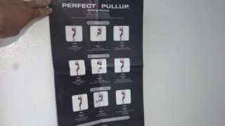 PERFECT PULLUP AB STRAP WORKOUT WITH CHART Abdominal Exercising  