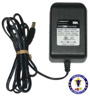 Linksys AM 1201000D41 AC Power Adapter 4 WRT54G Router  
