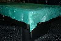 Lot of 8 Pool table COVERS 8 standard green billiard  