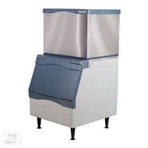   400 Lb Full Size Cube Ice Machine w/ Storage Bin