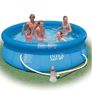  INTEX ABOVE GROUND SWIMMING POOL 10 X 30 EASY SET WITH 