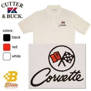  Mens Cutter and Buck Ace Polo   Black   Small