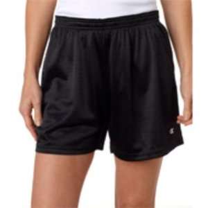  Champion Ladies Active Mesh Shorts Black Medium Sports 
