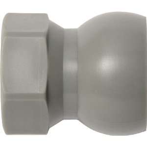 Line Coolant Hose Component, Gray Acetal Copolymer, Flare Nut Adapter 