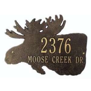  Moose Wall Address Plaques