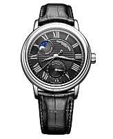 RAYMOND WEIL Watch, Mens Swiss Automatic Maestro Moon Phase Black 