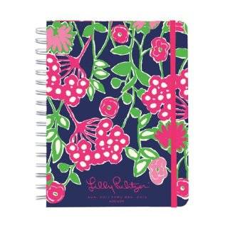 Lilly Pulitzer 2011 2012 Large Agenda Planner   Navy Bloomers by Lilly 