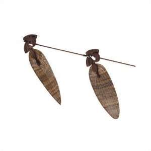  Punkah Series Fan with Wide Oval Blades Size/Finish 22 