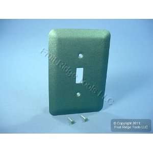  Leviton JUMBO Metallic Green Switch Cover Oversize Toggle 