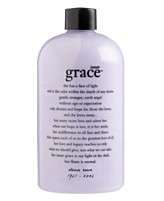   inner grace 3 in 1 perfumed shampoo, shower gel and bubble bath, 16 oz