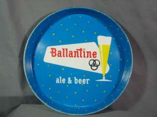 Vintage Ballantine Ale & Beer Drink Tray  
