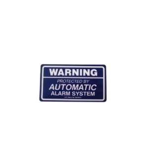 By Automatic Alarm System Sticker. Security Sticker. Increase Security 