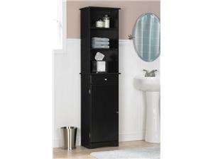    Tall Bathroom Storage Cabinet   Espresso   by Ameriwood