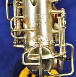   Conn 6M 6 M Transitional Alto Sax  Silver Finish  ALL NEW PADS  