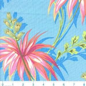 com 45 Wide Amy Butler Ginger Bliss Singapore Palm Sky Blue Fabric 