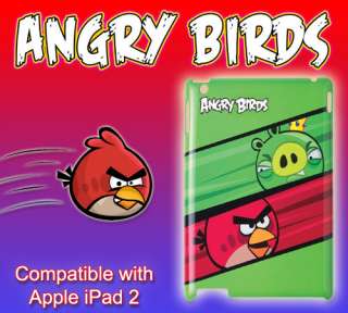 GEAR4 ANGRY BIRDS SNAP ON CASE COVER FOR APPLE iPAD 2   RED Vs PIG 