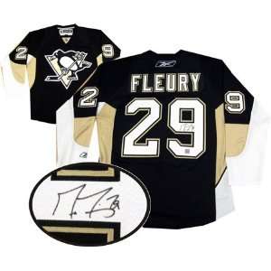Marc Andre Fleury Signed Jersey   Replica   Autographed NHL Jerseys