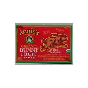 Annies Homegrown Organic Bunny Fruit Snacks Summer Strawberry    0.8 
