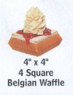 This Listing #5024 Four Square Belgian Waffle Baker   Makes a 