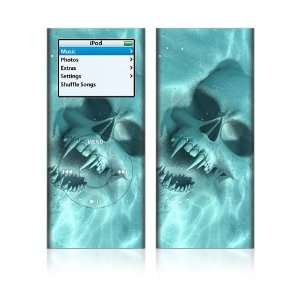  Apple iPod Nano 2G Decal Skin   Underwater Vampire Skull 