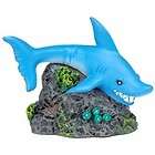 Mini 2 Aqua Critter Smiley Shark 804 ~ aquarium ornament fish tank 