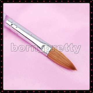 No.12 Acrylic UV Gel Sable Detachable Nail Art Brush  