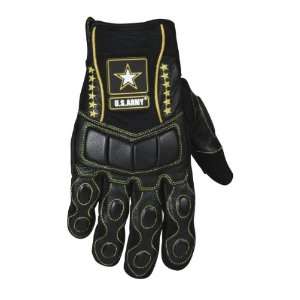 Power Trip US Army Mens Tactical Motorcycle Gloves Black Extra Large 