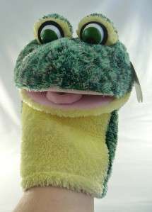 10 Plush Aurora Frog Puppet Stuffed Animal Toy NEW  