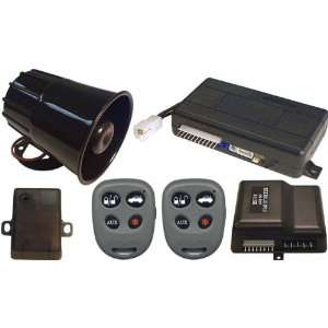   Car Alarm Security System With 5 Relays On Board And Remote Starter