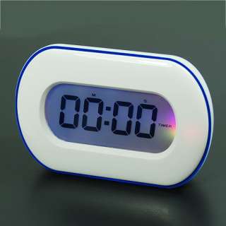   Color Change Changing LED Timer Alarm Sensor Thermometer Clock  
