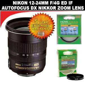  Nikon 12 24mm f/4G ED IF Autofocus DX Nikkor Zoom Lens 
