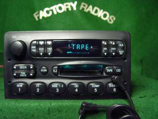 Ford Premium P100 Tape Radio 95 98  ipod SAT AUX input F75F 19B165 
