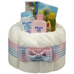   Baby Gift Basket Baby Shower Centerpiece by Peachtree Baby Cakes Baby