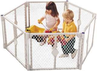   States Baby Toddler Safety Secure Superyard Gate Door Play Yard Center