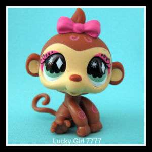 Littlest Pet Shop FANCIEST Baby Girl MONKEY #600 $2shp  