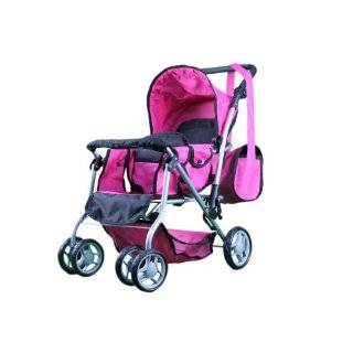   Me Companion Twin Doll Stroller   Pink Hearts Explore similar items