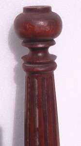 SMALL SINGLE FLUTED SOLID CHERRY COLUMN / POST (C)  