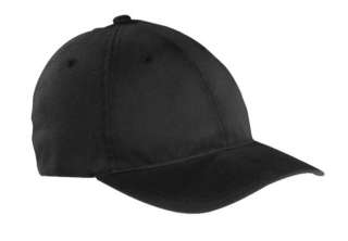 NEW Original FLEXFIT® Fitted Hat Cap BLACK Low Profile  