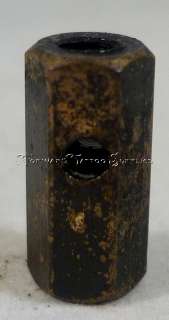 Blackened Brass Hex Rear Binding Post tapped 8 32 8/32 for Tattoo 