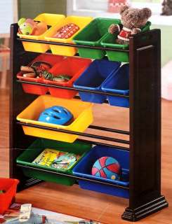 New Whalen 12 Bin Toys Storage Shelving Kids Toy Chest  