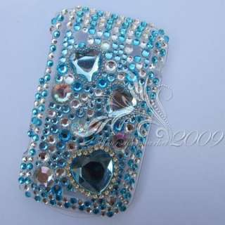 Rhinestone bling hard cover Case For Blackberry Bold 9900 9930 /05US 