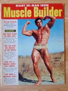 MUSCLE BUILDER bodybuilding fitness magazine/ARMAND TANNY 7 54  