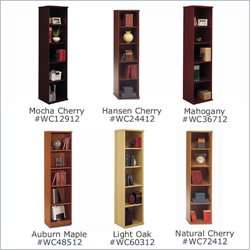   Furniture Mahogany Series C Open Single Bookcase 042976367121  