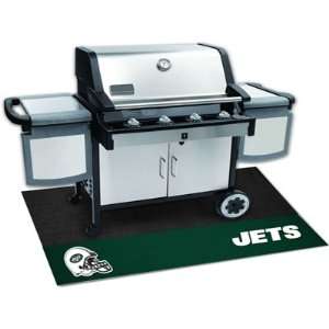  New York Jets BBQ Grill Mat Patio, Lawn & Garden