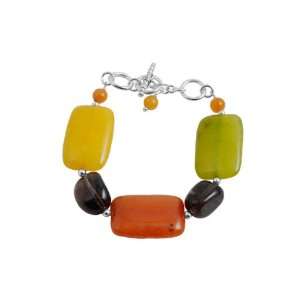  Barse Multi Stone Toggle Bracelet Jewelry