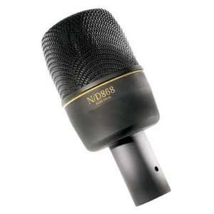   Electro Voice ND868 Dynamic Bass Drum Microphone Musical Instruments