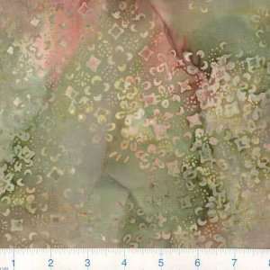  45 Wide Wax Batik Tiny Flower Earth Fabric By The Yard 