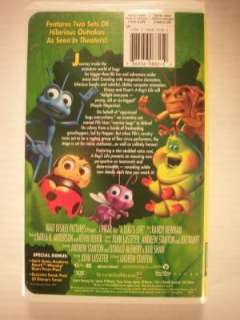 This is a Walt Disney A Bugs Life Childrens VHS Tape.