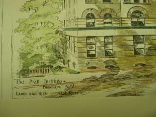 We specialize in historical hand colored architectural plans and 